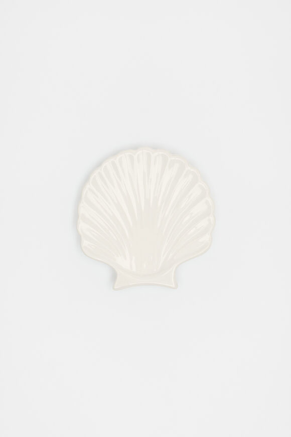 Shell Mini Dish  Cloud Cream Shell Mini Dish  Cloud Cream  hi-res