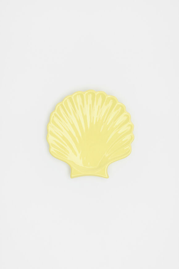 Shell Mini Dish  Lemongrass Shell Mini Dish  Lemongrass  hi-res