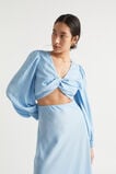 Satin Twist Top  Bluebell  hi-res