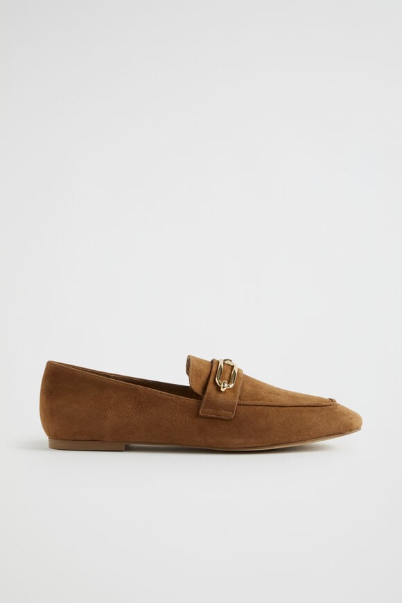Blair Trim Loafer  Tan Suede  hi-res