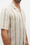 Stripe Linen Shirt  Sepia Multi  hi-res