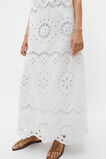 Scallop Broderie Strapless Midi Dress  Whisper White  hi-res