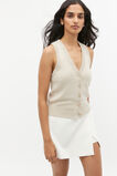 Knit Halter Vest  Cool Sand Twist  hi-res