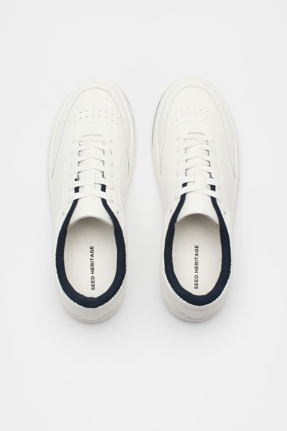 Zoe Sneaker  Cream Navy