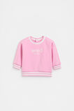 Core Logo Sweat  Candy Pink  hi-res
