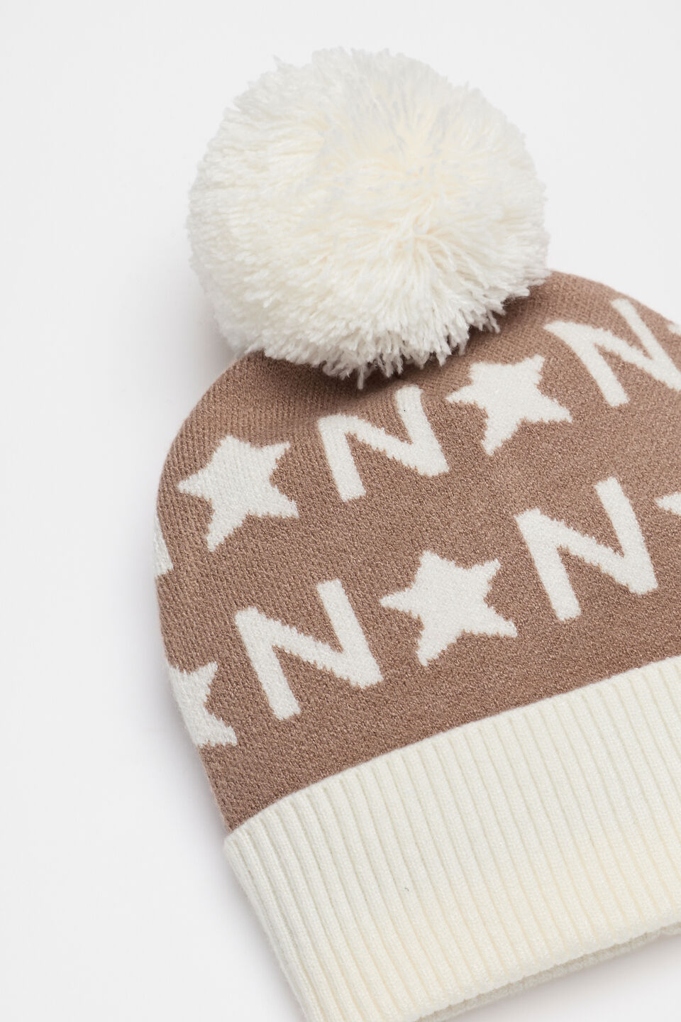 Star Initial Beanie  N