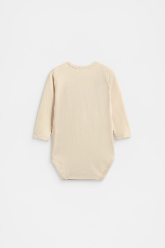 Happy House Bodysuit  Soft Cream  hi-res