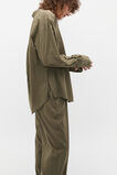 Oversized Voile Long Sleeve and Pant PJ Set  Olive Leaf  hi-res