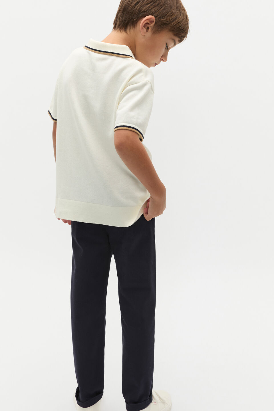 Knit Logo Polo  Canvas Multi