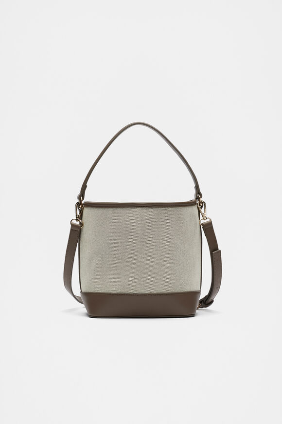 Seed Crossbody Bucket Bag  Affogato  hi-res