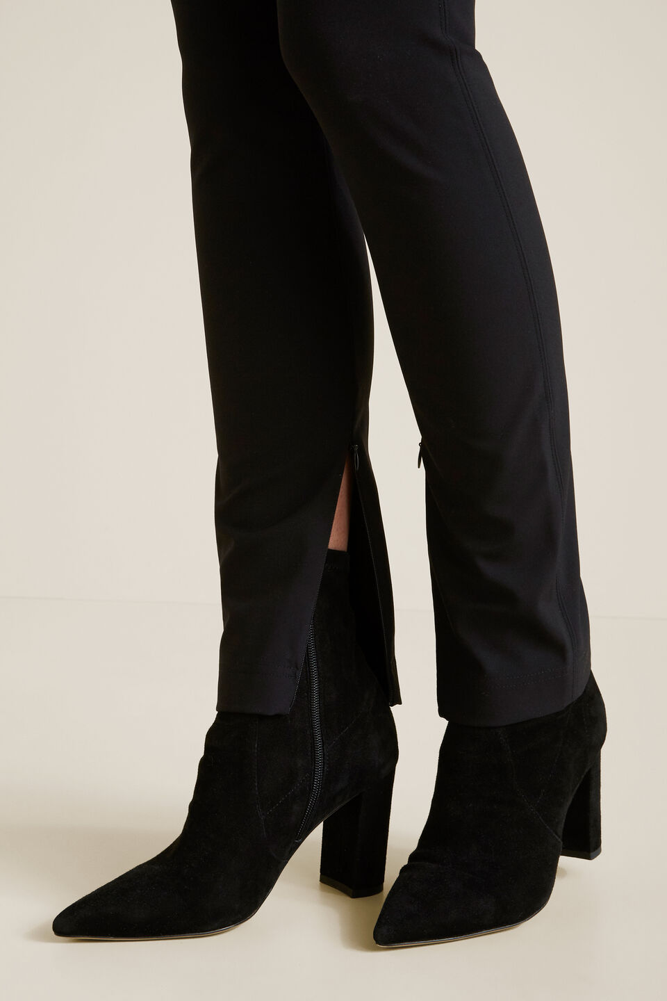Zip Hem Skinny Pant  