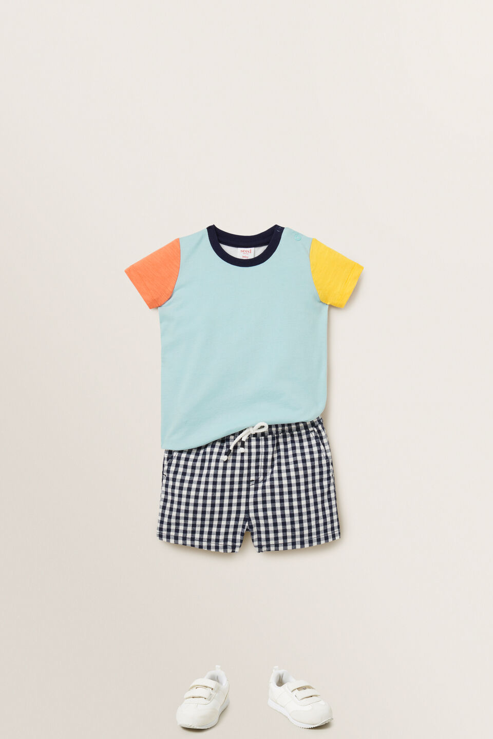 Colour Block Tee  