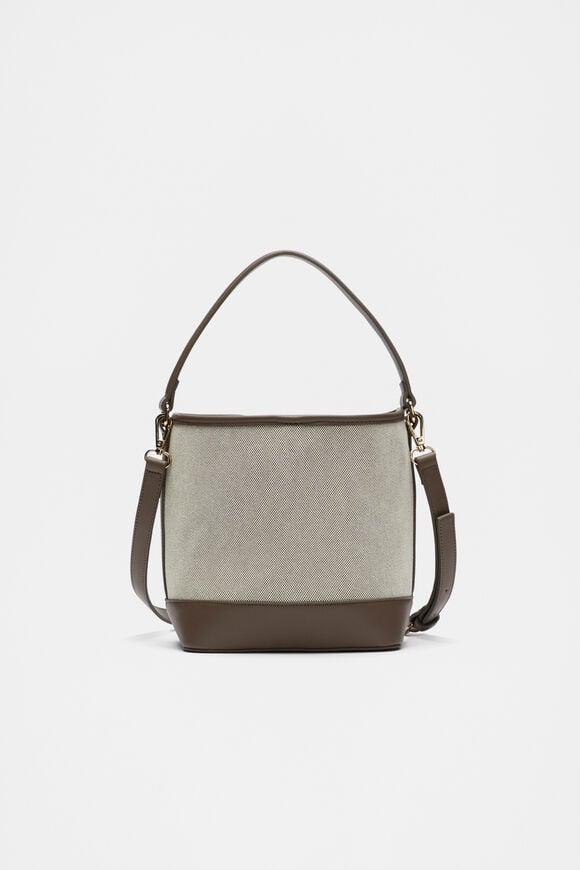 Seed Crossbody Bucket Bag  Affogato  hi-res
