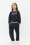 Core Logo Sweat  Midnight Blue  hi-res