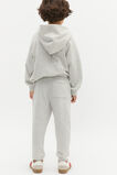 Oversized Logo Hoodie  Light Grey Marle  hi-res