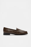 Nella Loafer  Dark Espresso Croc  hi-res