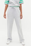 Pin Tuck Track Pant  Cloud Grey Marle  hi-res