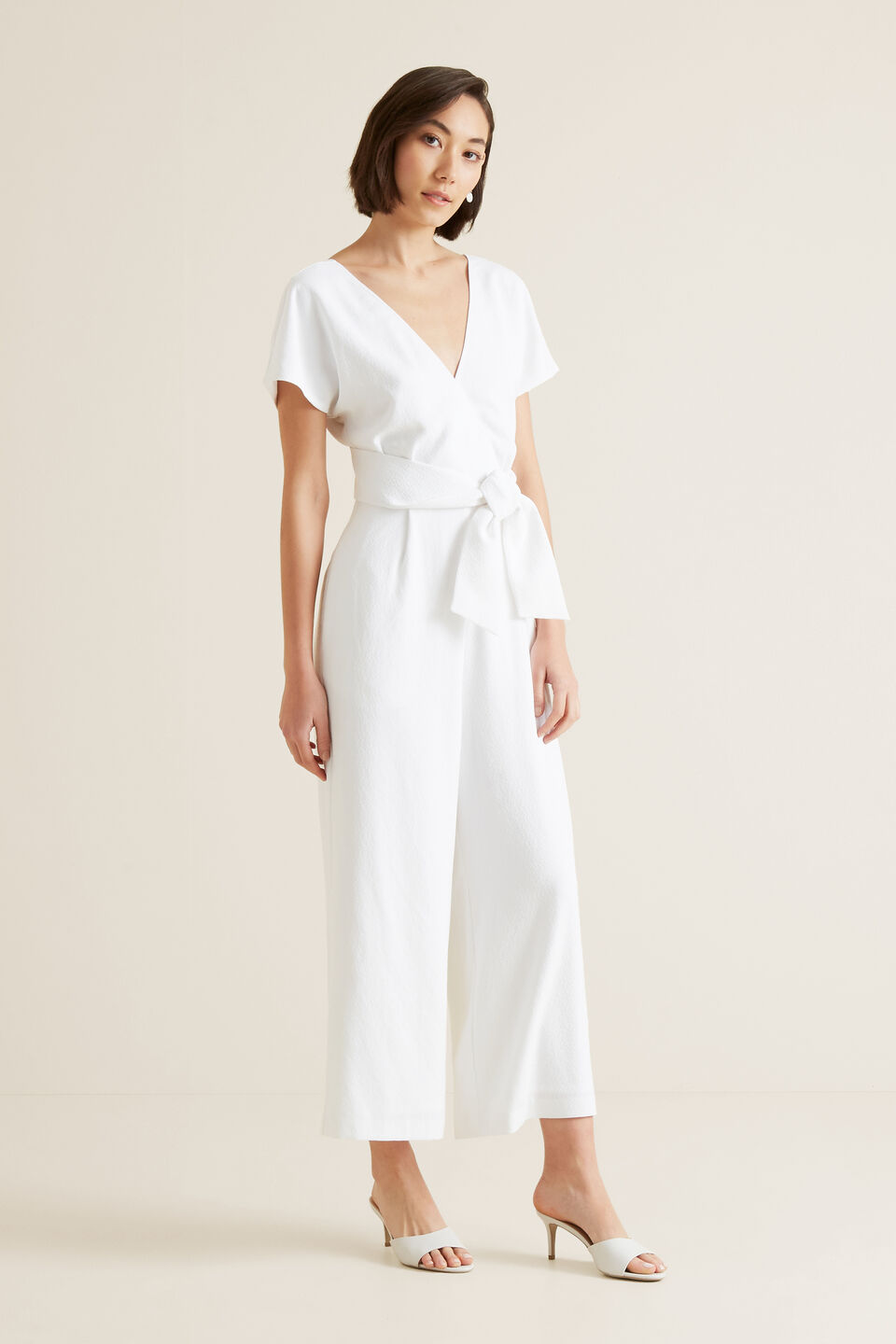 Wrap Front Jumpsuit  