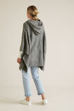 Cable Hood Poncho    hi-res