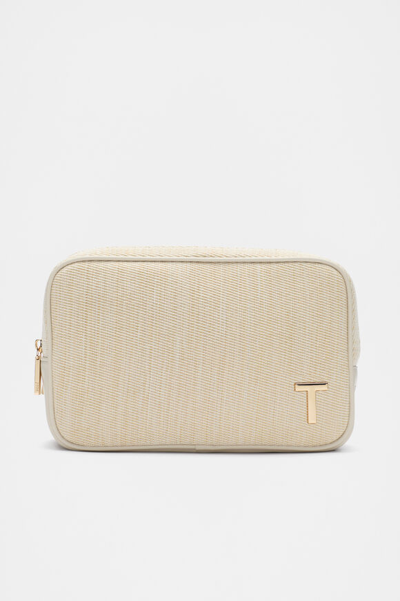 Initials Make Up Bag  T  hi-res
