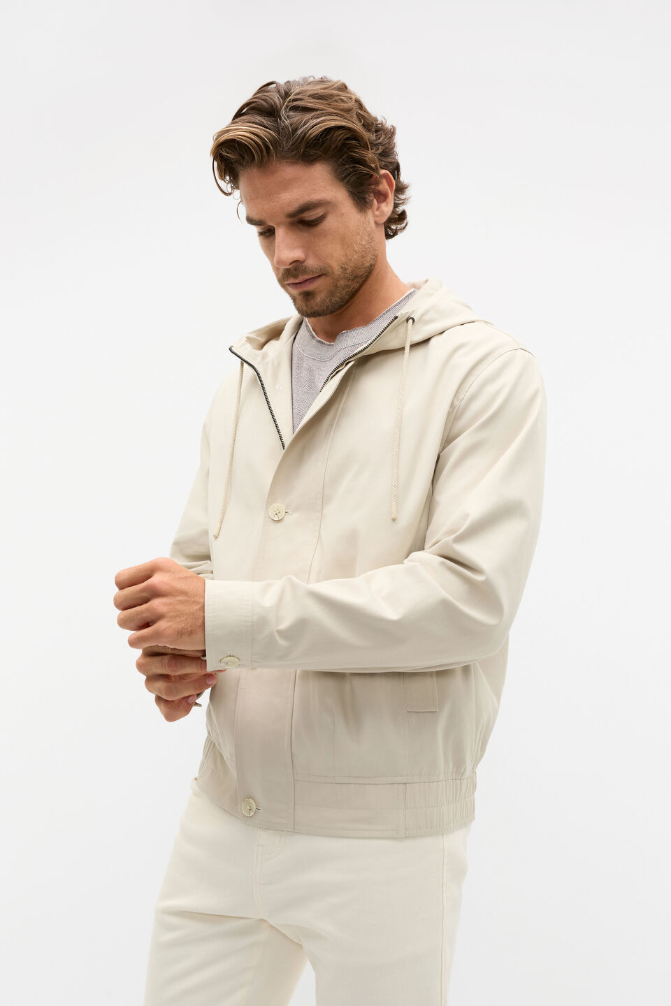 Lightweight Parka  Cool Stone