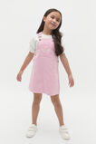 Logo Denim Pinafore  Candy Pink  hi-res