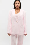 Tailored Linen Back Detail Blazer  Primrose  hi-res