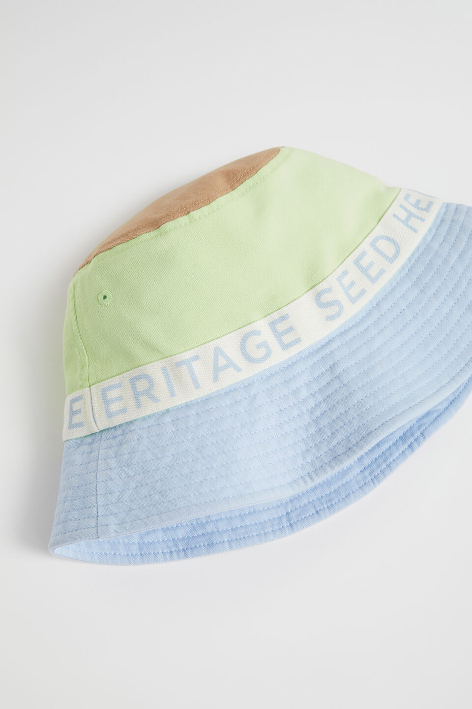 Heritage Colour Block Bucket Hat  Multi