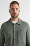 Knit Overshirt  Light Khaki  hi-res