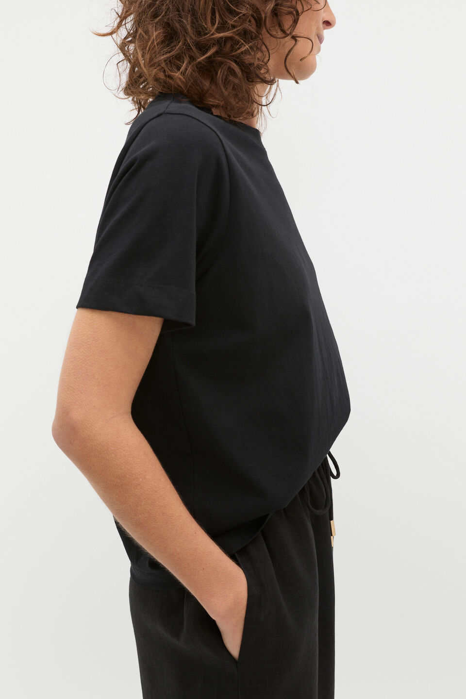Core Neat Tee  Black