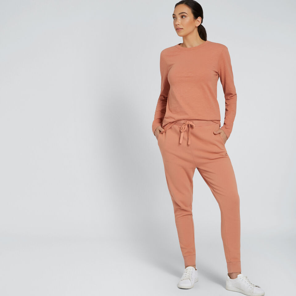 Long Sleeve Slim Basic Tee  