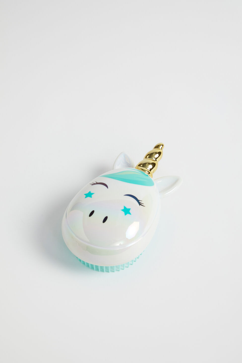 Gold Horn Unicorn Detangle Brush  Multi