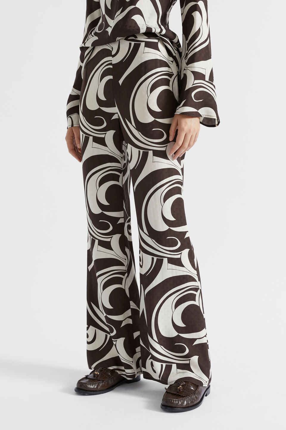 Jacquard Swirl Pant  Retro Swirl
