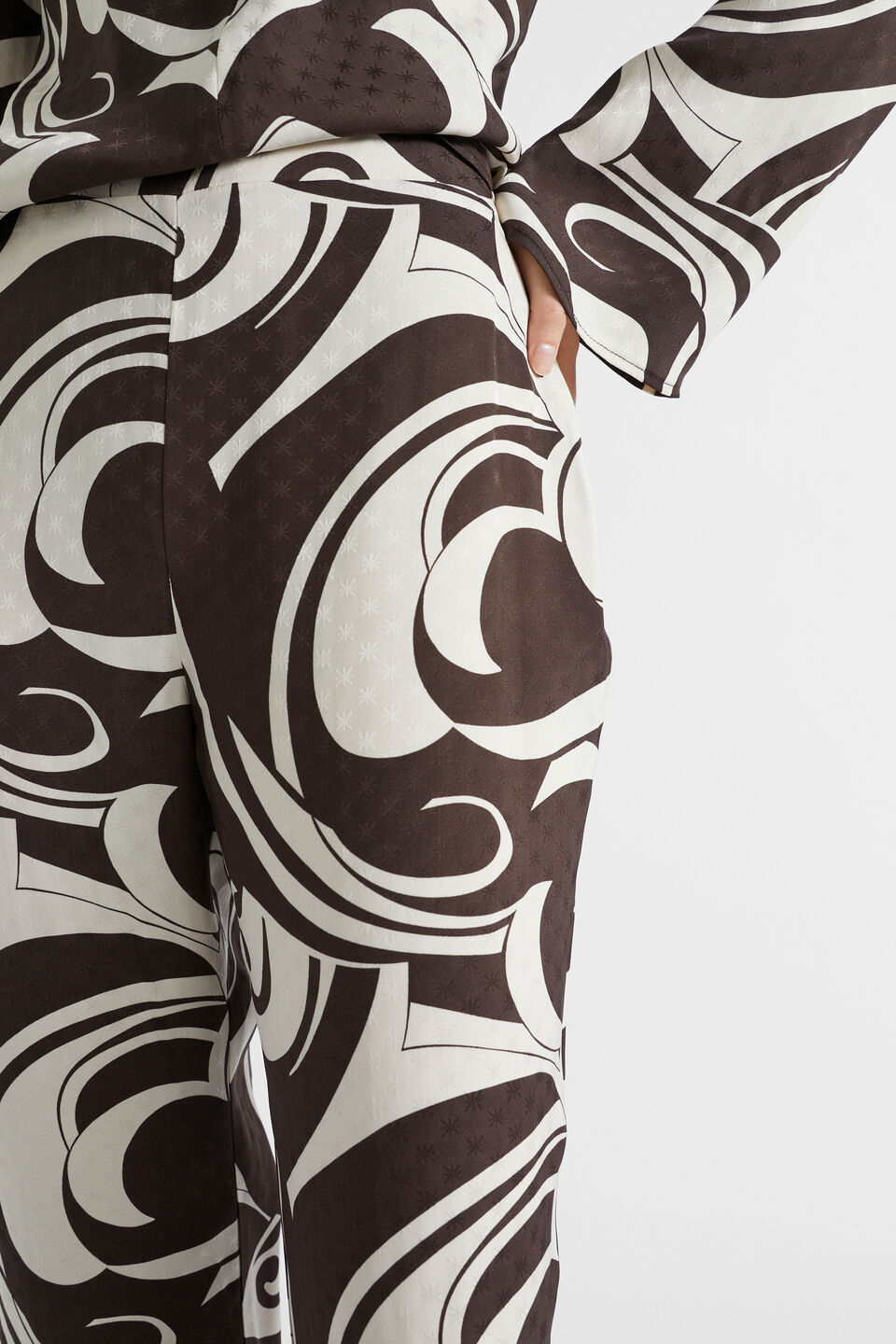 Jacquard Swirl Pant  Retro Swirl