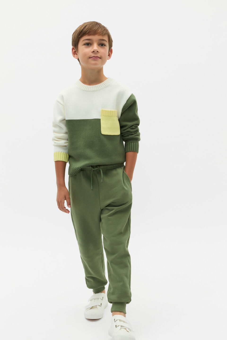 Colourblock Knit  Multi