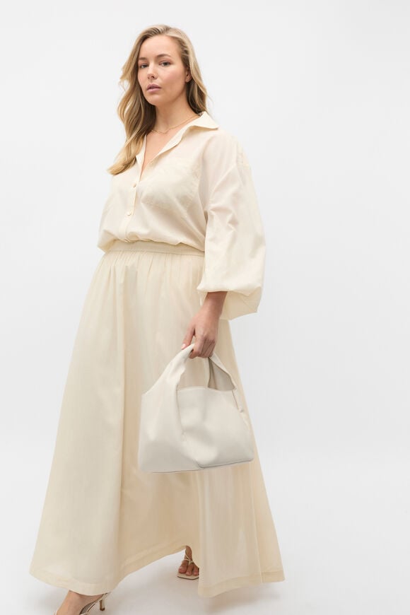 Voile Maxi Skirt  Tofu  hi-res