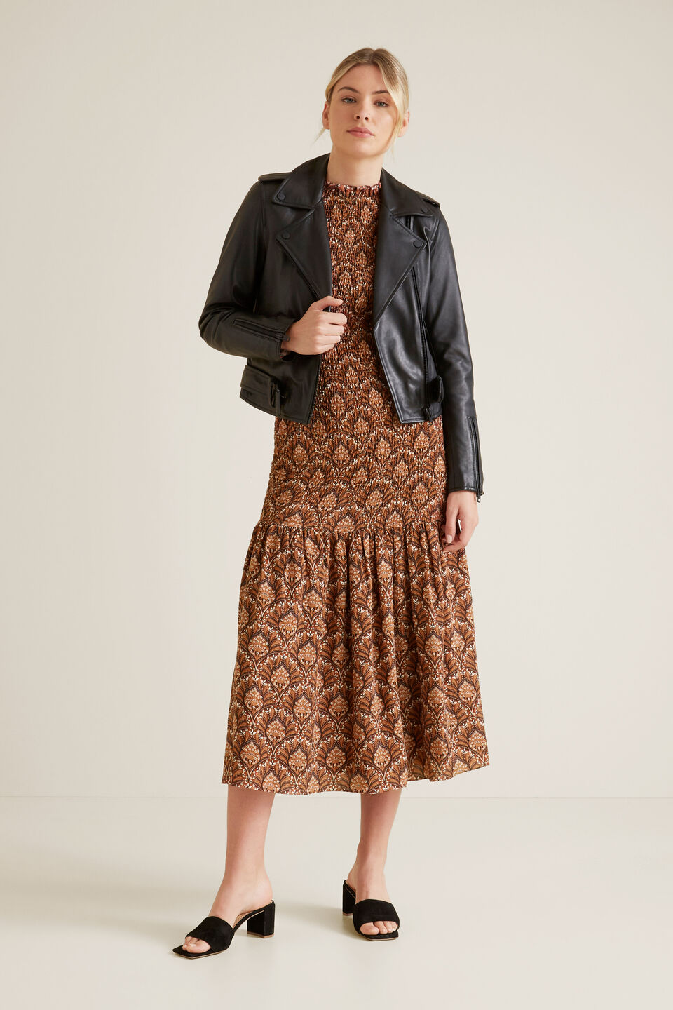 Leather Biker Jacket  