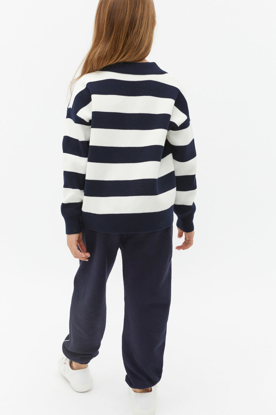 Essential Knit Sweater  Midnight Blue