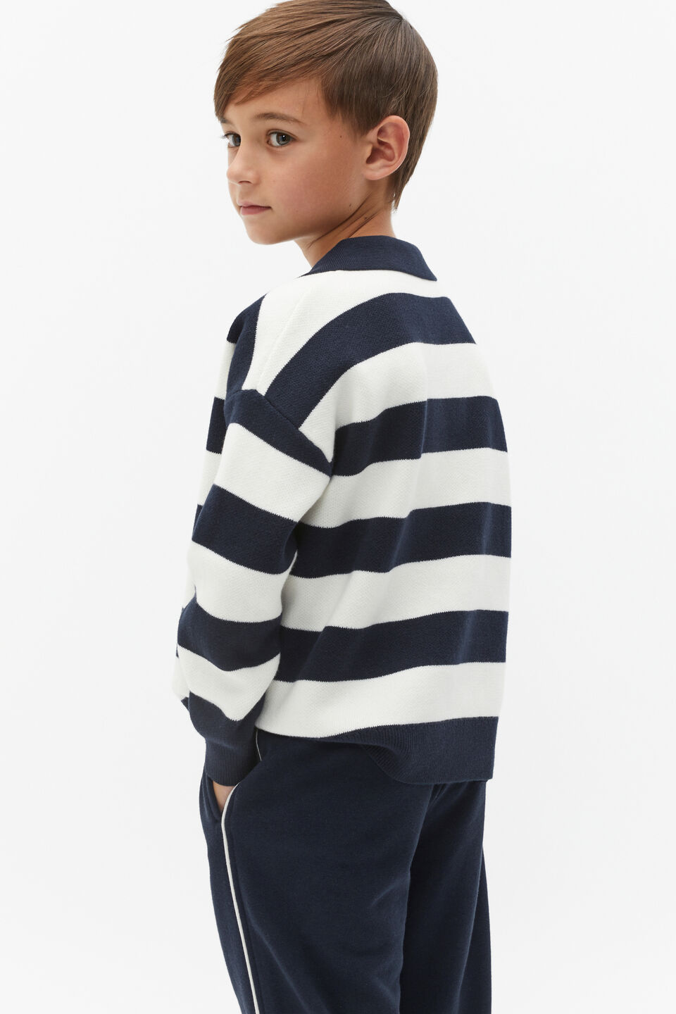 Essential Knit Sweater  Midnight Blue