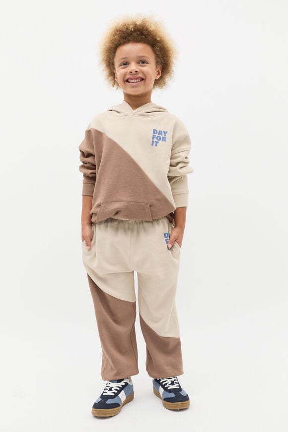 Spliced Track Pant  Chocolate Shake  hi-res