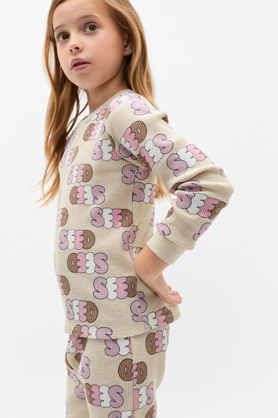 Seed Pyjama  Oat Marle