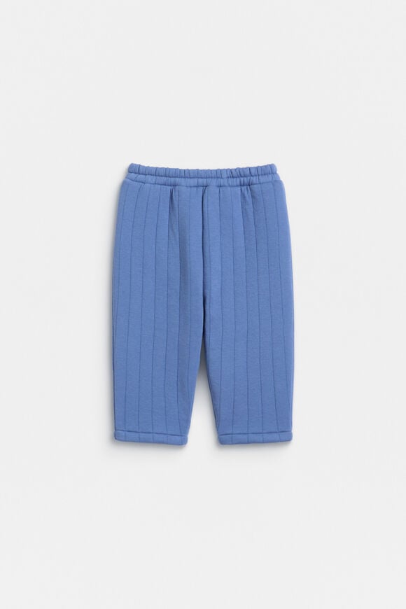 Double Quilted Pant  Moody Blue  hi-res