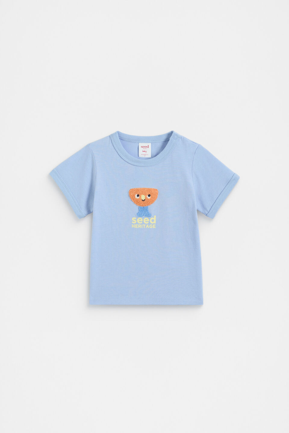 Shapes Retro Tee  Luna Blue