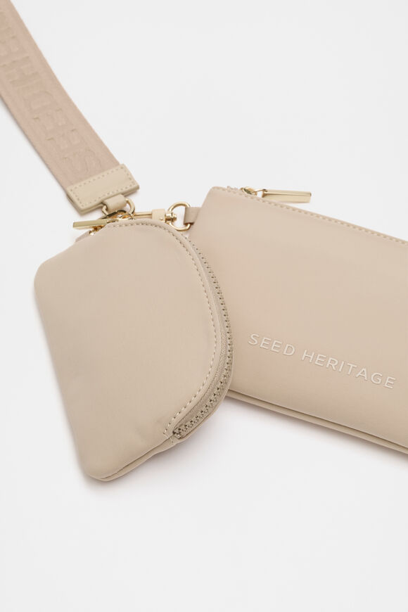 Logo Pouch Set  Ecru  hi-res