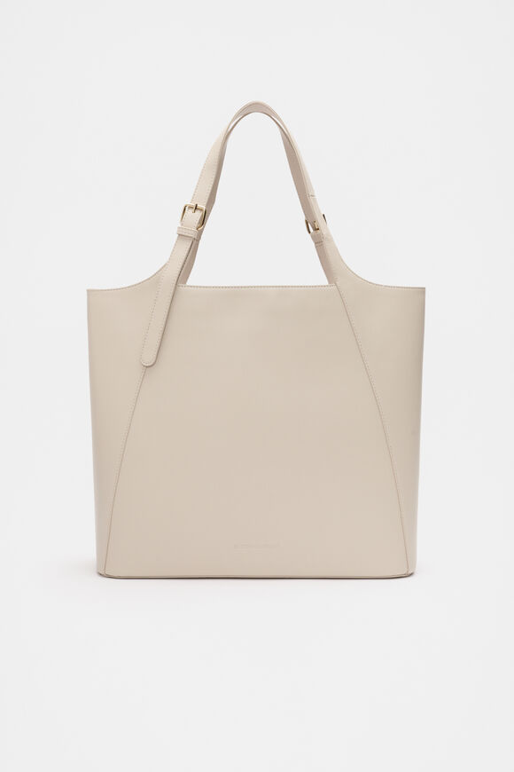 Buckle Detail Tote  Oat  hi-res