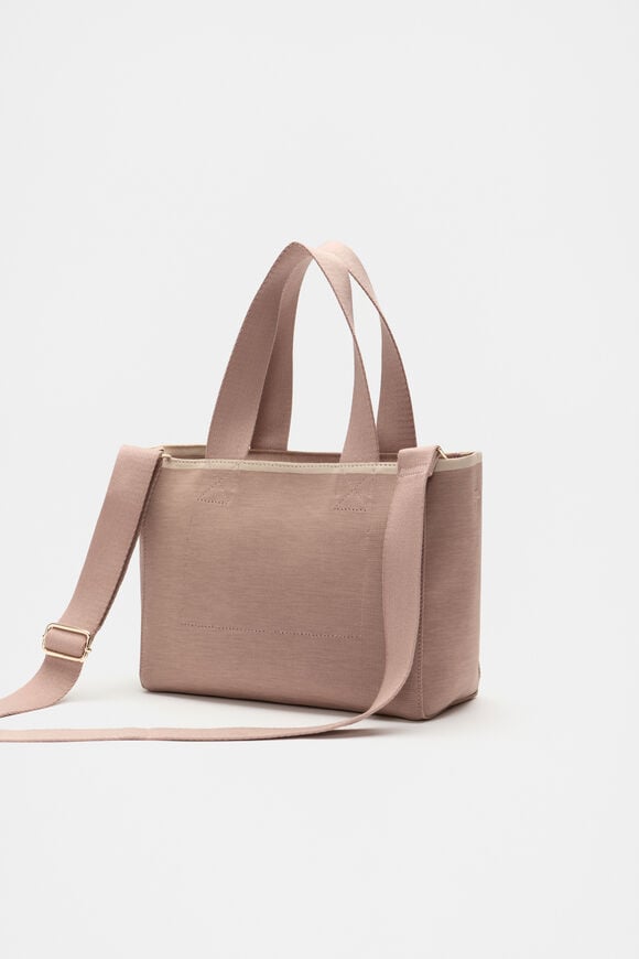 Knit Logo Mini Tote  Amaretto  hi-res