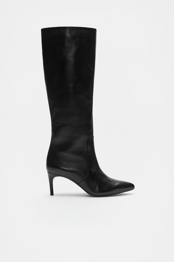 Junie Knee High Boot  Black  hi-res