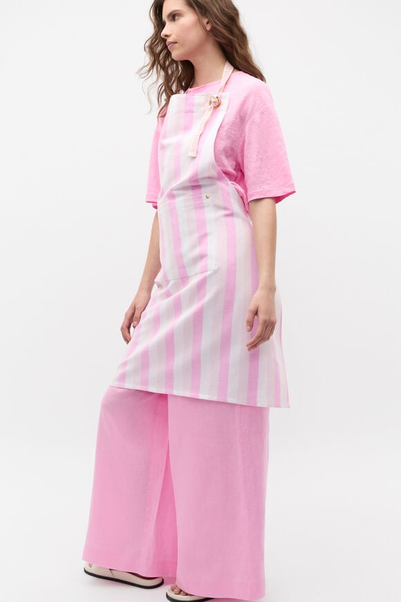 Alyra Stripe Adult Apron  Fairy Floss  hi-res