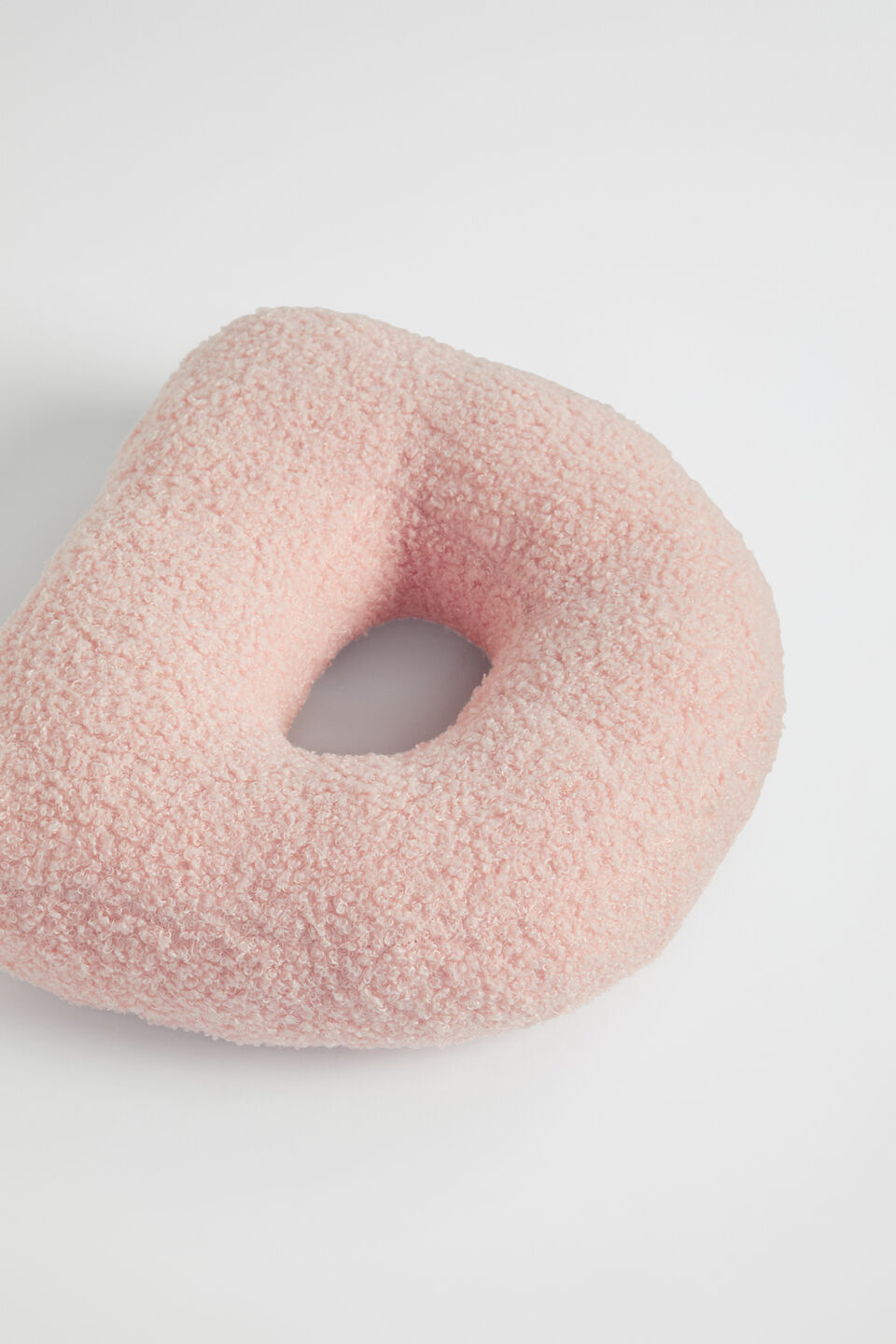 Teddy Initial Cushion Dusty Rose  D