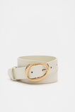 Everly Buckle Belt  Cream  hi-res